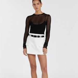 DISSH Jovie Black Long Sleeve Top